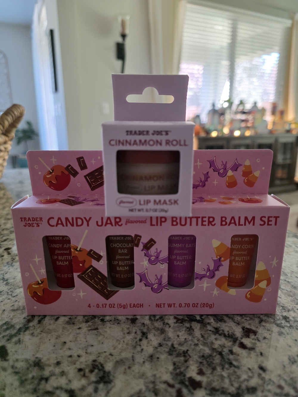 Trader Joe's Candy Jar Lip Butter Balm & Lip Mask Set